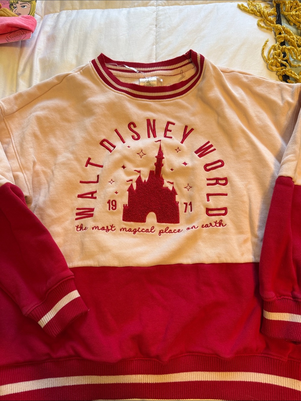 Disney Walt Disney World, oversized sweatshirt S NWOT